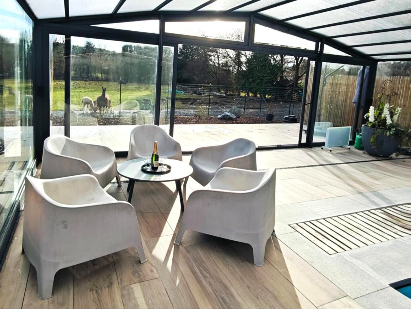 Chateau-Ferme De Pondrome Beauraing Bagian luar foto