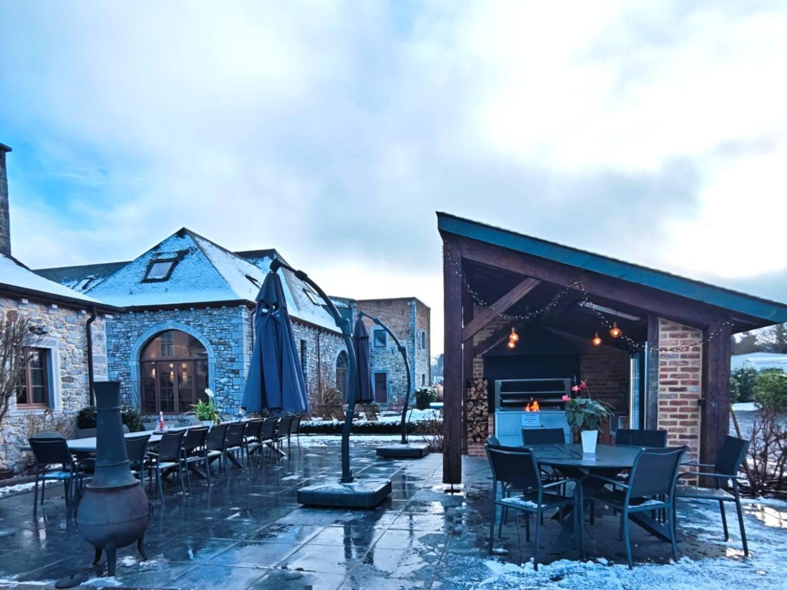 Chateau-Ferme De Pondrome Beauraing Bagian luar foto